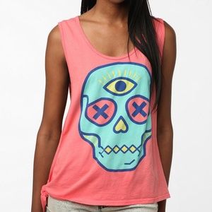 Truly.Madly.Deeply. third eye side tie tank top